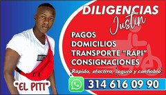 Diligencias Justin – Servicios domiciliarios